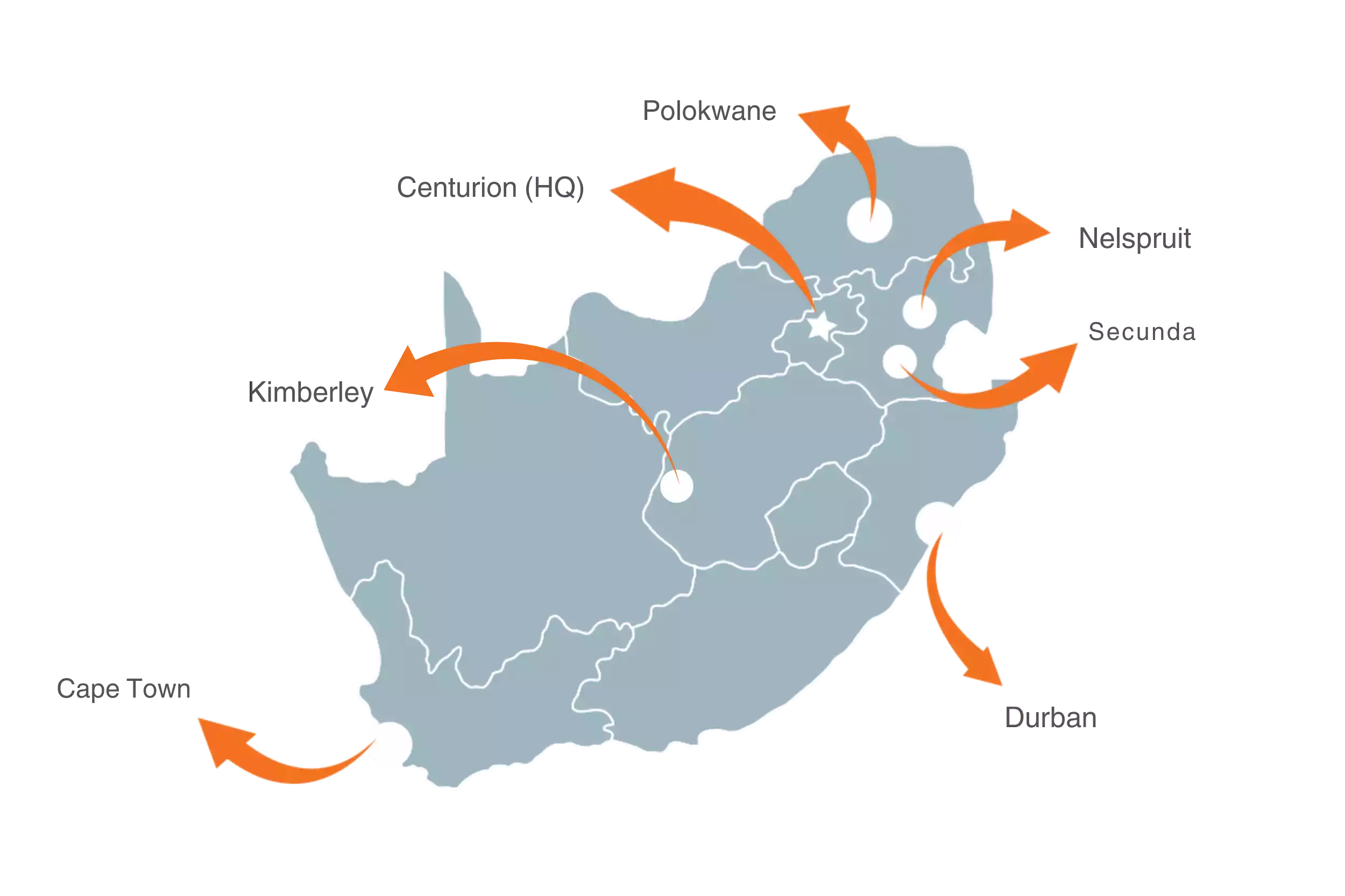 Masana national footprint map