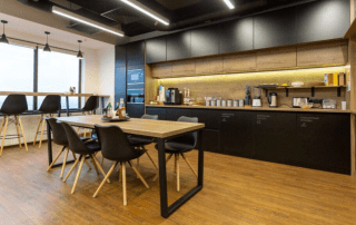 Professional office kitchen cleaning services.